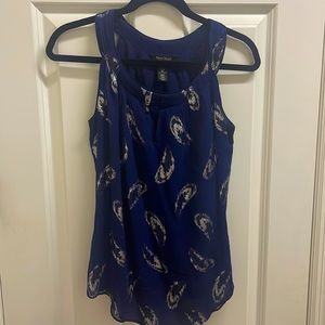 White House Black Market Silk top XS